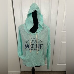 Salt Life Women's Aqua Hoodie